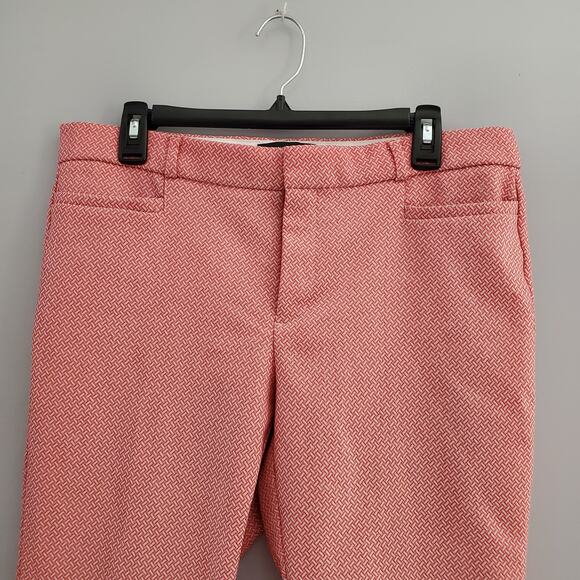 Banana Republic Factory Pink Sloan Straight Leg Pants Size 10 - Picture 3 of 8
